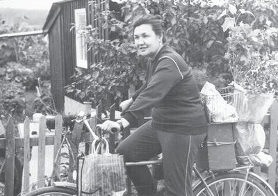С молодости у Тамары Беловой велосипед — любимый вид транспорта