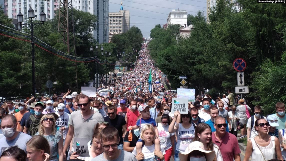 Протесты в Хабаровске 2020. Протесты в Хабаровске Фургал. Митинги в Хабаровске в поддержку Фургала.