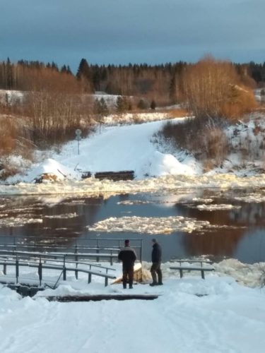 В Архангельской области сломался мост, построенный полгода назад за 20 миллионов