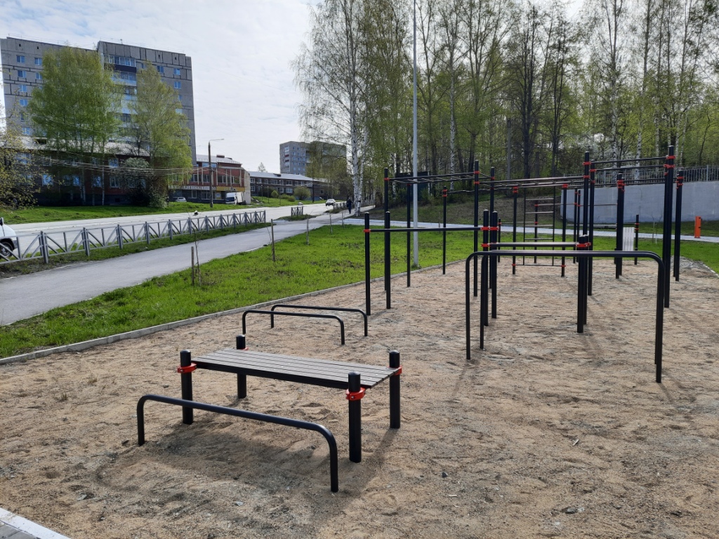 Воркаут площадка Workout City