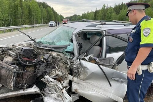 В аварии на Серовском тракте пострадало 6 человек