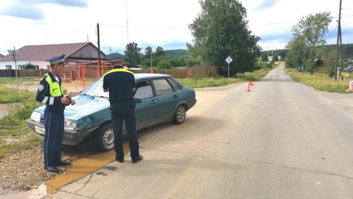 На Ису подросток на питбайке устроил аварию